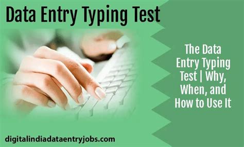 typing test 8000 kdph|Data Entry Typing Test.